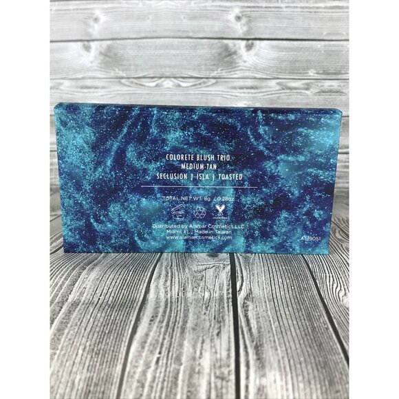 Alamar Cosmetics Colorete Blush Trio MEDIUM-TAN/ 8g/0.28 Oz NWOB - Picture 2 of 4